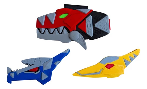 Power Rangers Dino Thunder Morpher. Impresion 3d 0