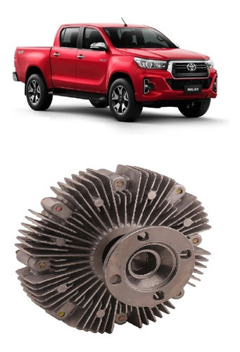Polea Viscosa Toyota Hilux 2.4 / 2.8 (1gd / 2gd) 2016/ 2022 0