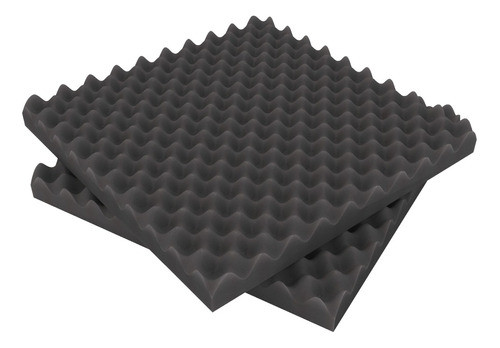 Pack X 20 U Panel Acústico Acuflex Conos 50x50x5 Cm 0