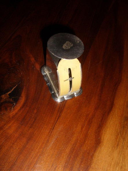 Balança Antiga Em Prata Para Pesar Ouro 0