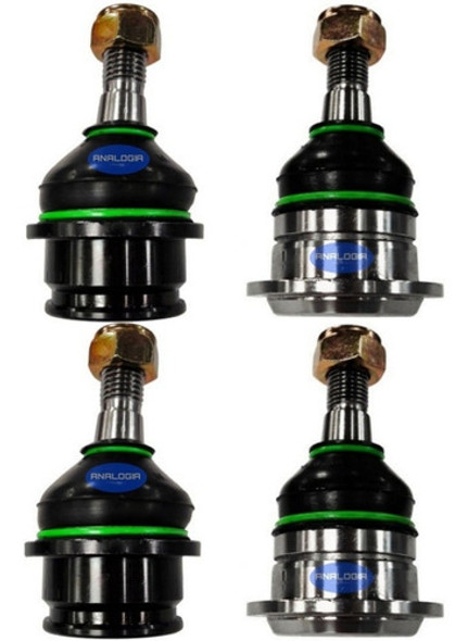 Kit 2 Rotulas Superior Y 2 Inferior Toyota Hilux 4x4 2009 0