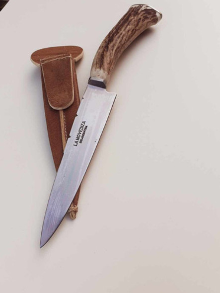 Cuchillo Verijero La Movediza. Ciervo. Ciervo ,cuero 1