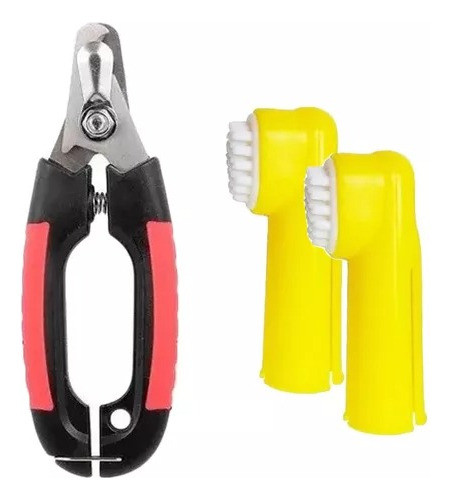 Kit Alicate Cortauñas Profesional Grande + 2 Dedales Dental 0