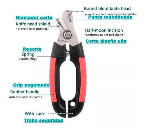 Kit Alicate Cortauñas Profesional Grande + 2 Dedales Dental 1