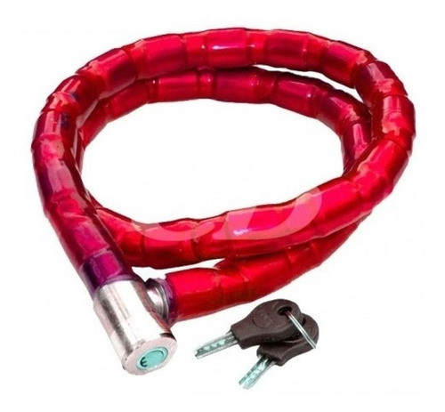 Linga Cadena Para Motos Bicicleta Piton Llaves 2.5 X 1,20mts 0