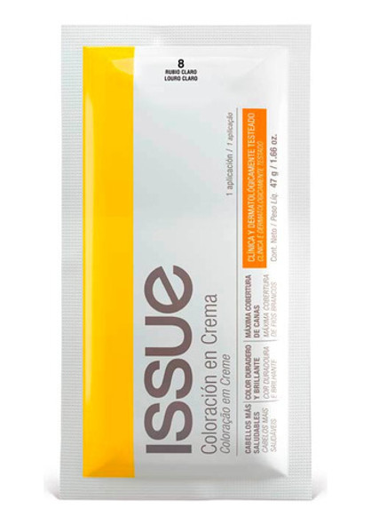 Tintura  N°8 1 Un Issue Tinturas P/cabello 0