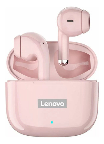 Lenovo Auricular Bluetooth Lp40 Pro Livepods Rosado Ppct 0