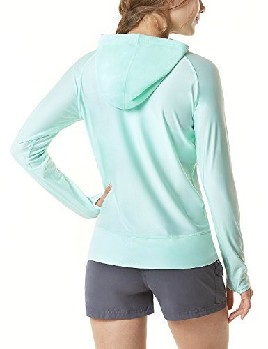 Tm-fsz02-mnt_x-small Tesla Women's Upf 50+ Hoodie Zip Front 1