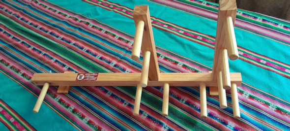 Telar Inkle En Madera De Paraíso Lustrada 0