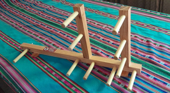 Telar Inkle En Madera De Paraíso Lustrada 1