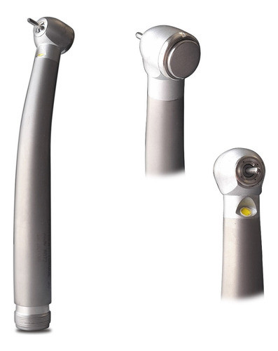 Turbina Dental Con Luz Led Alto Torque 300 Pushbutton 4spray 0