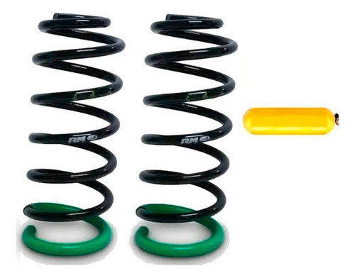Kit 2 Espirales Rm Traseros Reforzados Gnc - Fiat Mobi 0