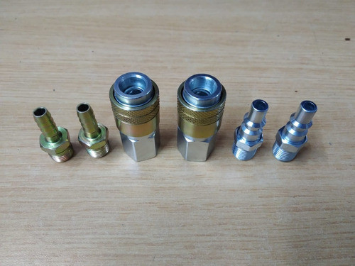 Combo 2 Acople Rápido + 2 Rm - Manguera Compresor Neumaticas 1