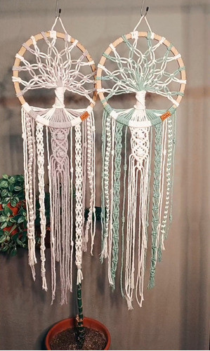 Árbol De La Vida En Macramé 1