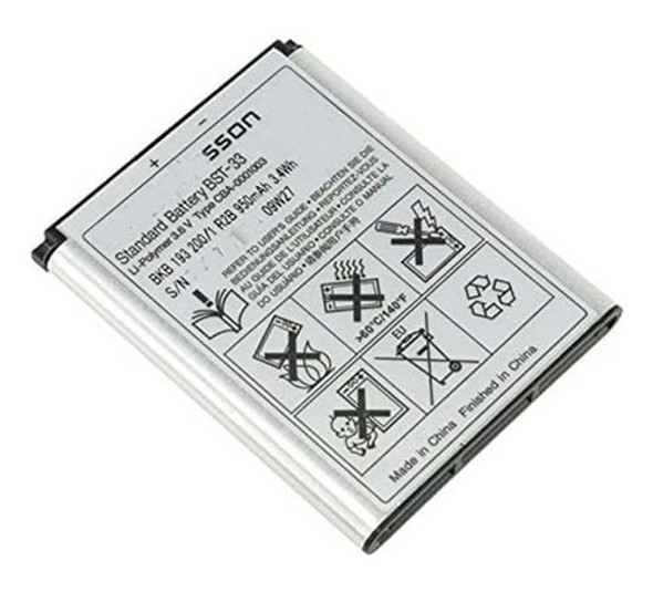 Bateria Bst-33 Compatible Con Sony Ericsson W300i 1000 Mah 0