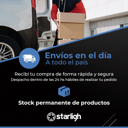Llave Y Tambor Destrabe Manual Motor Starligh Corredizo 1