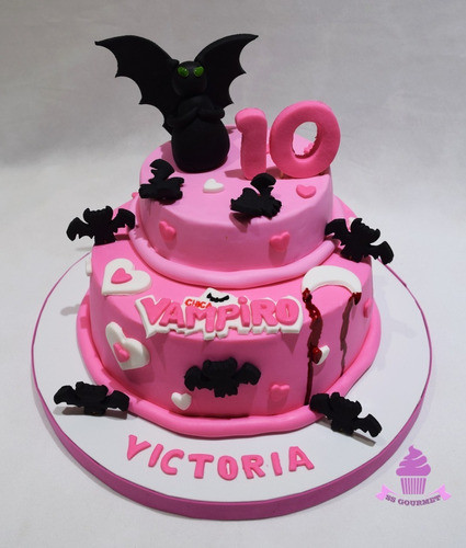 Torta Chica Vampiro Vampirina Serie Netflix Tematica 0