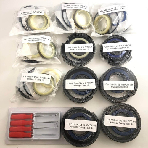 Caterpillar Cat 416 Kit De Sellos 1