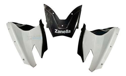 Carcasa Delantera Optica Completa Zanella Monaco Original 0