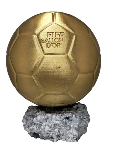 Replica Trofeo Balon De Oro Fifa 17,5cm Alto - Impresion 3d 0