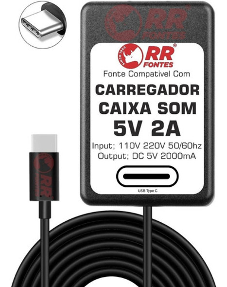 Fonte Carregador 5v Para Caixa De Som Sony Srs-xb13 Srs-xb32 1 Fonte Carregador 5v Para Caixa De Som Sony Srs-xb13 Srs-xb32 1