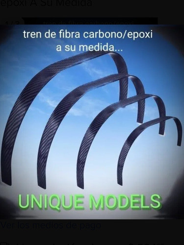 Tren Aterrizaje De Fibra Carbono A Medida Para Un Cliente... 1