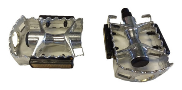 Pedales Aluminio Para Bicicleta Rosca Fina 1/2 Playera 0