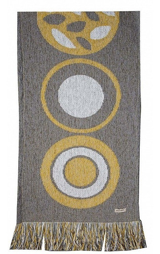 Camino De Mesa Chenille Modelo Círculos (1,60 X 0,36cm) 0