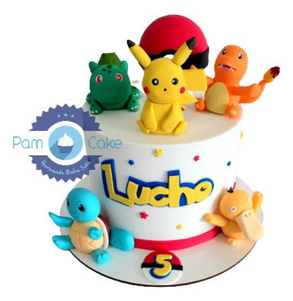 Torta Artesanal Cumpleaños Pokemon Pokemon Go Pikachu 1 Torta Artesanal Cumpleaños Pokemon Pokemon Go Pikachu 1