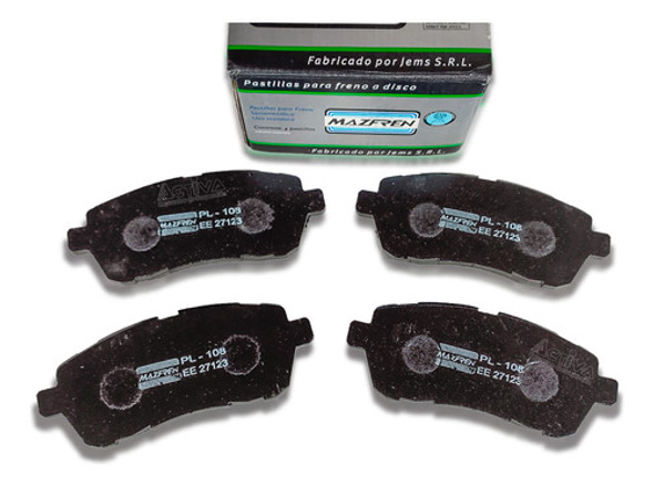 Pastillas De Freno Delanteras Ford Fiesta 1.6 Kinetic Ds 1