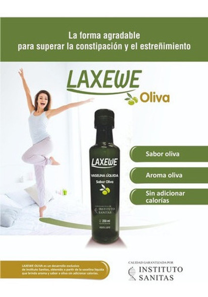 Laxewe Vaselina Líquida Sabor Oliva 250ml 1 Laxewe Vaselina Líquida Sabor Oliva 250ml 1