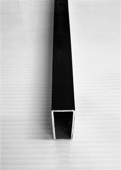 Tubo Aluminio Negro 60 X 20 Mm 1