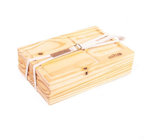 Platos De Madera Para Asado Con Division Asaparri X 10 0