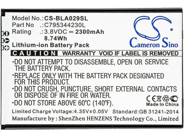 Batería Cs-bla029sl P/ Blu Studio J5, C795344230l, 2300mah 0 Batería Cs-bla029sl P/ Blu Studio J5, C795344230l, 2300mah 0