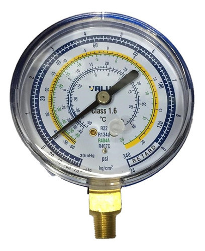 Manómetro De Baja Presión Para R22 Marca Value Vmg2 0