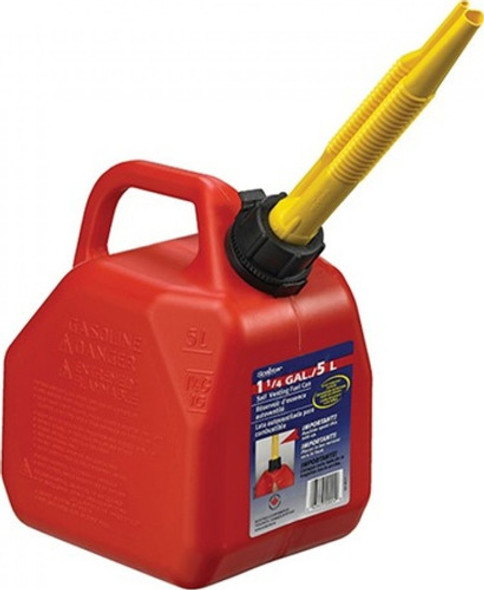 Tanque Bidón Combustible Nafta 5lt Rojo Con Puntero Scepter 0