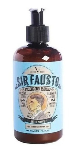 Sir Fausto Kit Crema De Afeitar + After Shave Brocha 3c 1
