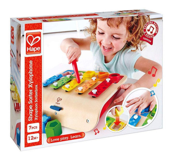 Xilofón Hape Instrumento Musical De Juguete 0