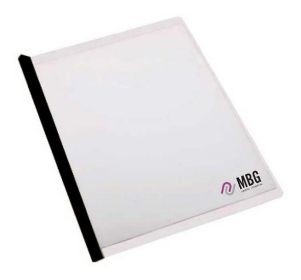 Carpeta C/ Vaina Negra Oficio Transparente X10 0