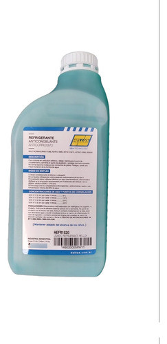 Liquido Refrigerante Concentrado Verde Hellux Orig 1 Litro 1