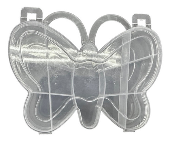 Cajita Plastica P/ Armar Kit Bijou Mariposa Infantil 10 Unid 0