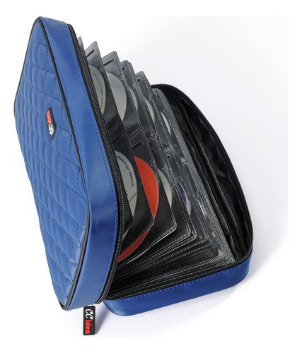 Estuche Para Cd/dvd Capacidad 96u. - Azul 1