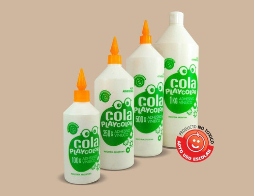 Adhesivo Vinilico Playcolor X250 Gr X5 Unidades 1
