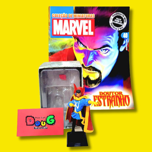 Marvel Eaglemoss: Doutor Estranho N° 40 - Doug Games. 0