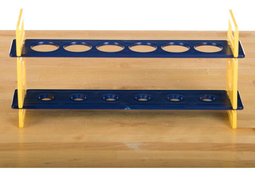 Soporte Para Tubos De Ensayo De Plastico - Pack 1u. 1