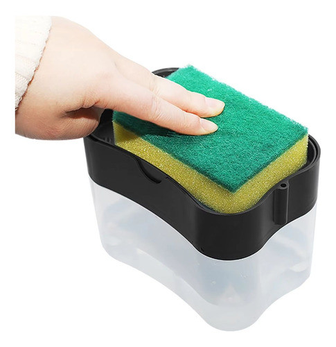 Organizador De Bacha Dispenser Porta Esponja Plastico 1