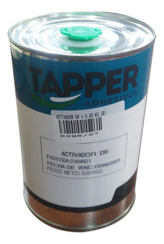Activador Dr Tapper 1 Lt. (0.8 Kg.) - Insumos Unión K296/27 0