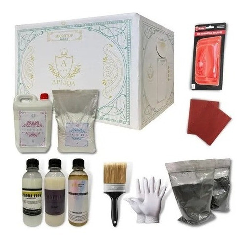 Kit Completo De Microcemento Para Cocinas Con Laca 0