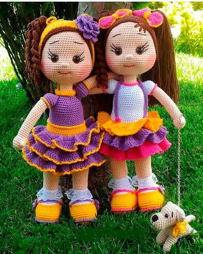 Tutorial Patron Muñeca Hermosa Amigurumi Crochet- Castellano 1