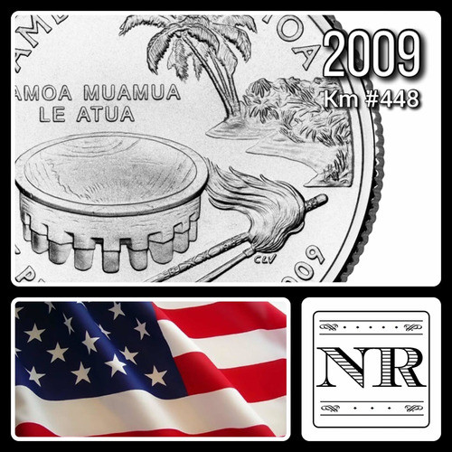 Quarter - Samoa Americana - Año 2009 - 56 Estados - Eeuu 0